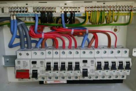 Completed wiring of a consumer unit in Thames Ditton